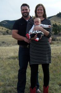 Eric, Cassie and Annabelle Hall