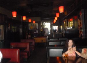 Grotto like with spacious booths