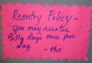 To keep things from becoming "shady