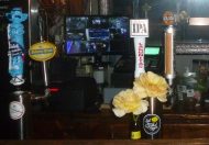 Only four beers on tap, but a lot of options in cans...