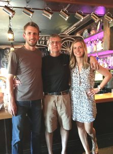 Thebeerchaser with his daughter and soon to be son-in-law