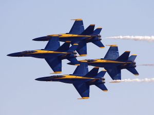 The Blue Angels - awe inspiring but raise some questions...