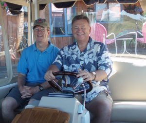 Boating ith noted blogger, Jack Bogdanski 