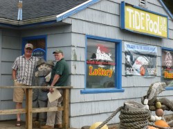 A motley crew at the Tide Pool in Depoe Bay