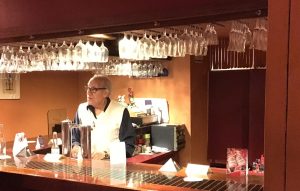 Pyramid Beer and good martinis - Up with olives....