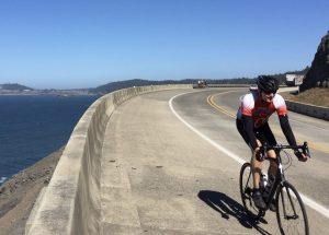 Eller on Cycle Oregon trip