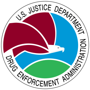 Public Domain - Wikimedia Commons (https://commons.wikimedia.org/wiki/File:Seal_of_the_United_States_Drug_Enforcement_Administration.svg) This image or file is a work of a Drug Enforcement Administration employee, taken or made as part of that person's official duties. As a work of the U.S. federal government, the image is in the public domain in the United States.